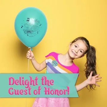 Troll Party Decorations for 16 | Plates, Banner, Napkins