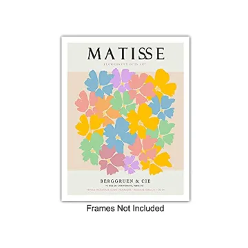 Stunning Matisse Wall Art - 8x10 Abstract Prints Set