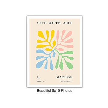 Stunning Matisse Wall Art - 8x10 Abstract Prints Set