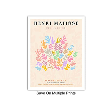 Stunning Matisse Wall Art - 8x10 Abstract Prints Set