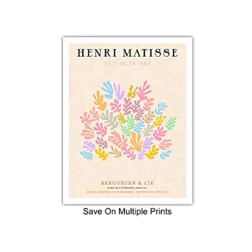 Stunning Matisse Wall Art - 8x10 Abstract Prints Set