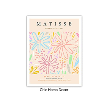 Stunning Matisse Wall Art - 8x10 Abstract Prints Set