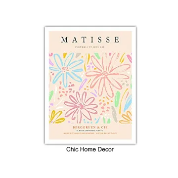 Stunning Matisse Wall Art - 8x10 Abstract Prints Set