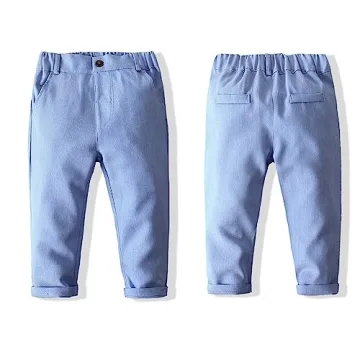 Kimocat Baby Boys Bowtie Suit for Special Occasions