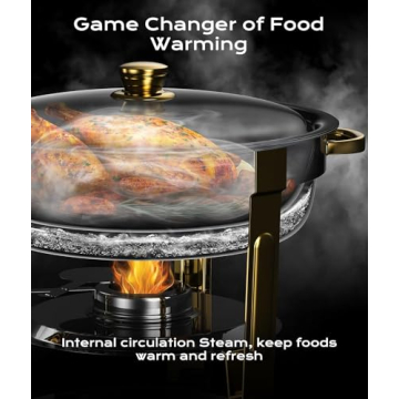 Elegant Stainless Steel Chafing Dishes Set for Buffets