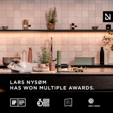 LARS NYSØM Salt & Pepper Grinder Set for Modern Kitchens