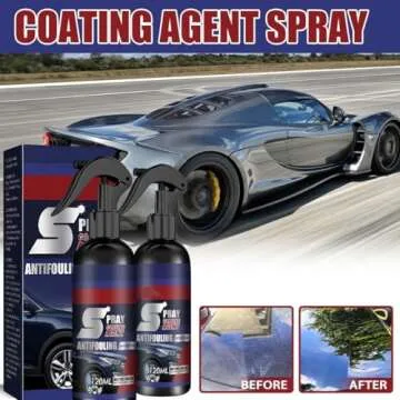 2pcs New Multi-Functional Coating Renewal Agent, 3 in 1 Ceramic Car Coating Spray,High Protection 3 in 1 Spray,Nano Car Scratch Repair Spray, Fast-Acting Coating Spray, Nanotechnology