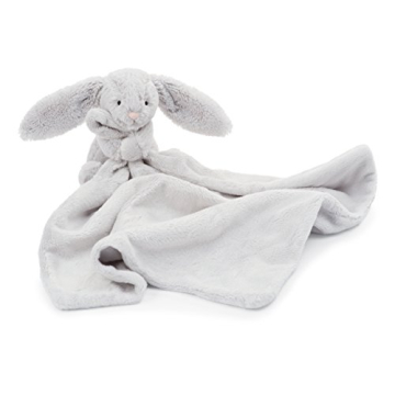 Jellycat Bashful Grey Bunny Soother for Babies