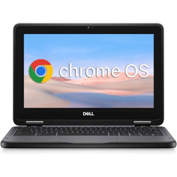 Versatile Dell Chromebook 3100 2-in-1 Touchscreen Laptop