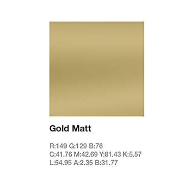 Murwall Gold Wall Decal Peel and Stick | Geometric Line Wall Sticker | Metallic Line Wall Decals