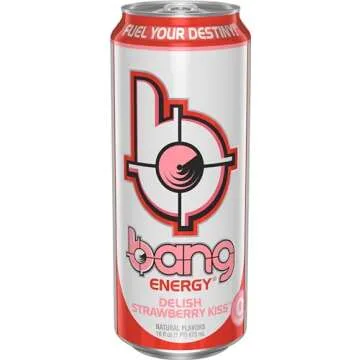 Bang Energy Delish Strawberry Kiss – Sugar-Free Energy Drink
