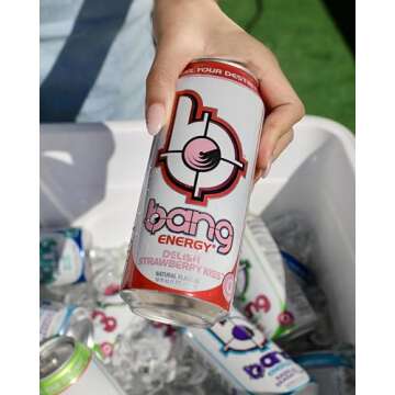Bang Energy Delish Strawberry Kiss – Sugar-Free Energy Drink