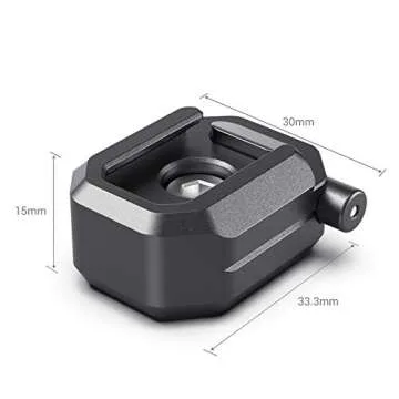 SmallRig Universal Cold Shoe Mount, Multi-Functional Shoe Adapter with Safety Release, for DSLR Camera Rig Microphone LED Light - 2797