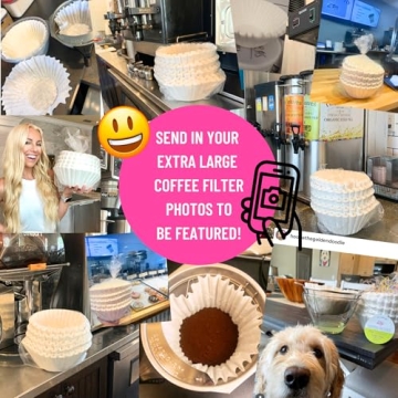 Katy's Extra Large Coffee Filters for Bunn Machines - Premium Quality