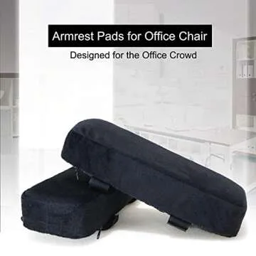 Little World Armrest Pads - Universal Office Comfort