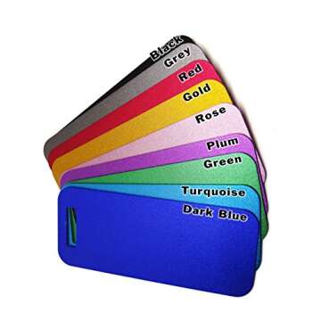 Custom Metal Luggage Tag - Personalized with QR Code