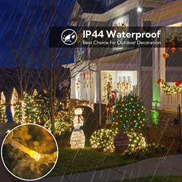 Shinymolly Color Changing Christmas Lights for Indoor Outdoor