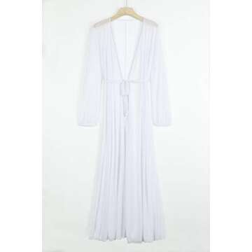 Sovoyontee Women's Sexy Kimono Swim Cover Up Dress