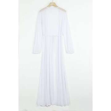 Sovoyontee Women's Sexy Kimono Swim Cover Up Dress