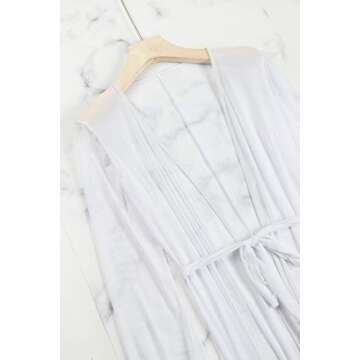 Sovoyontee Women's Sexy Kimono Swim Cover Up Dress