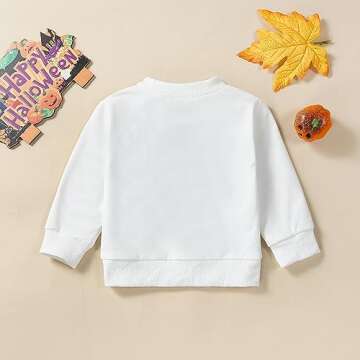 Karwuiio Matching Halloween Sweatshirts for Moms & Kids