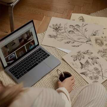 Vintage Floral Wall Art Set of 6 - Timeless Home Decor