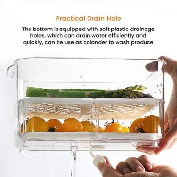 Vacane Eco-Friendly Produce Keeper Storage Containers