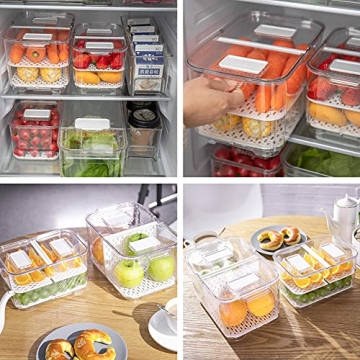 Vacane Eco-Friendly Produce Keeper Storage Containers