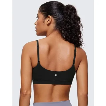 Soft and Adjustable CRZ YOGA Sports Bra for Yoga