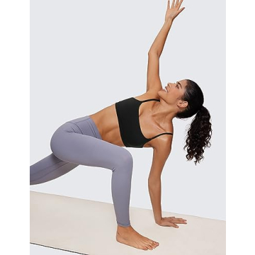 Soft and Adjustable CRZ YOGA Sports Bra for Yoga