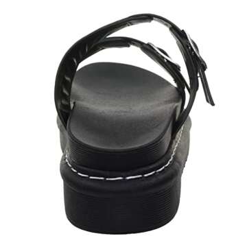 CLOUDAIR Womens Platform Sandal - Cooper Open Toe Slides Sandals for All Your Fashion Needs - Summer Casual Slip-on Platform Sandals for Indoor & Outdoor - Cushioned Thick Sole