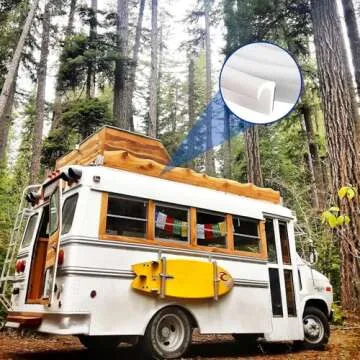 RV J-Shape Rain Gutter Rubber Drip Rail - 40Ft Easy Install