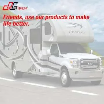 RV J-Shape Rain Gutter Rubber Drip Rail - 40Ft Easy Install