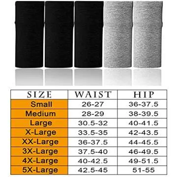 UMMISS Womens Underwear Briefs, Multipack Cotton Tummy Control Underpants Panties for Ladies Female,Multi,XL