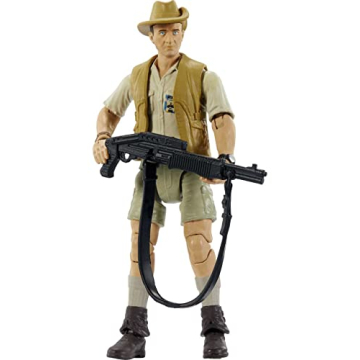 Mattel Jurassic World Hammond Collection Robert Muldoon Action Figure with Articulation