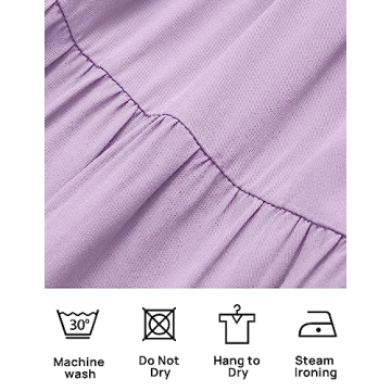 ZESICA Boho Summer Mini Dress with Puff Sleeves