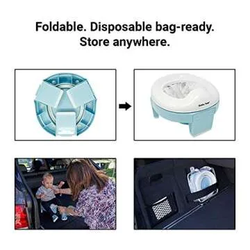 Portable Toddler Potty Training Seat with Travel Bag