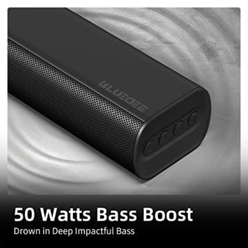 Bluedee 16-Inch Sound Bar with Powerful Bluetooth Audio