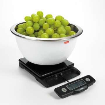 OXO Good Grips 5 Pound Food Scale with Pull-Out Display - Black