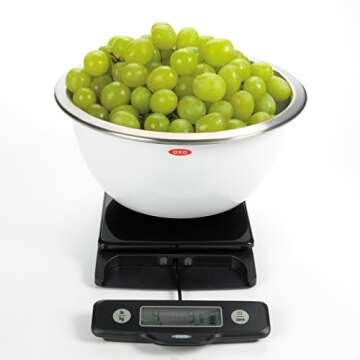OXO Good Grips 5 Pound Food Scale with Pull-Out Display - Black