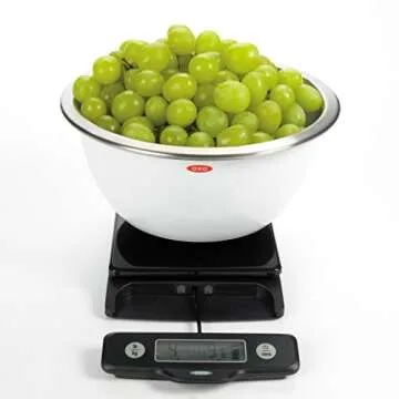 OXO Good Grips 5 Pound Food Scale with Pull-Out Display - Black