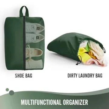 Veken 6 Set Packing Cubes for Suitcases, Travel Organizer Bags for Carry on Luggage, Suitcase Organizer Bags Set for Travel Essentials Travel Accessories in 4 Sizes(Extra Large, Large, Medium, Small)