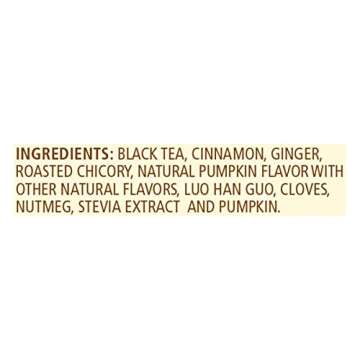 Celestial Seasonings Black Tea, Sweet Harvest Pumpkin, Contains Caffeine, 18 Count (Pack of 6)