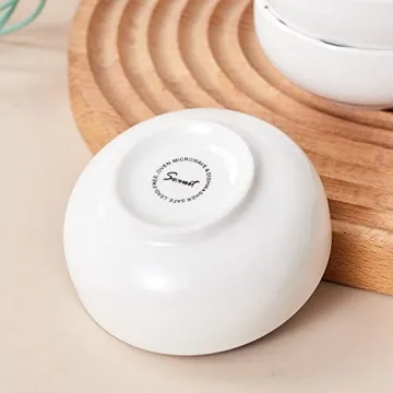 Stylish Ceramic Dipping Bowls Set for Sauces and Snacks