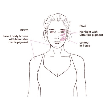 Undone Beauty 4-in-1 Bronzer - Radiant Glow & Cruelty Free