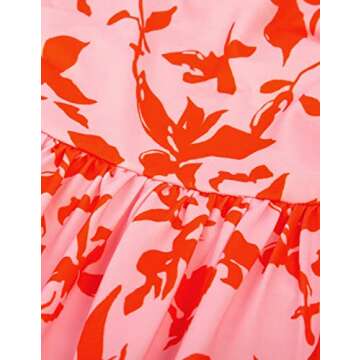 GRACE KARIN Women Strapless Casual Loose Ruched Long Maxi Tube Dress with Pockets