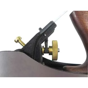 Taytools 469607 Jack Smoothing Bench Hand Plane #5, 14-1/4 Inch Sole, Ductile Cast Body, Lapped Sides and Bottom, Blade RHC 55-60, Sapele Handle and Tote