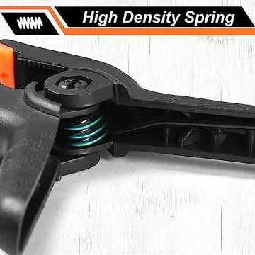 Rondauno Spring Clamps - 12 Pack Heavy Duty Clips