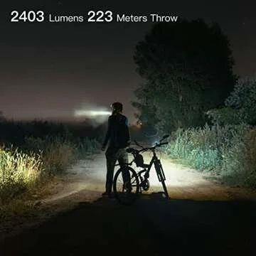 ThruNite TC15 V3 Rechargeable Flashlight High 2403 Lumens, Super Bright Flash Light, USB C Chargeable LED Flashlight, Multifunctional Pocket Light for Indoor/Outdoor - Black Neutral White