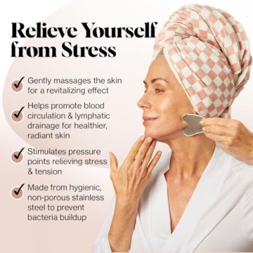 Kitsch Stainless Steel Gua Sha Facial Tool for Skincare